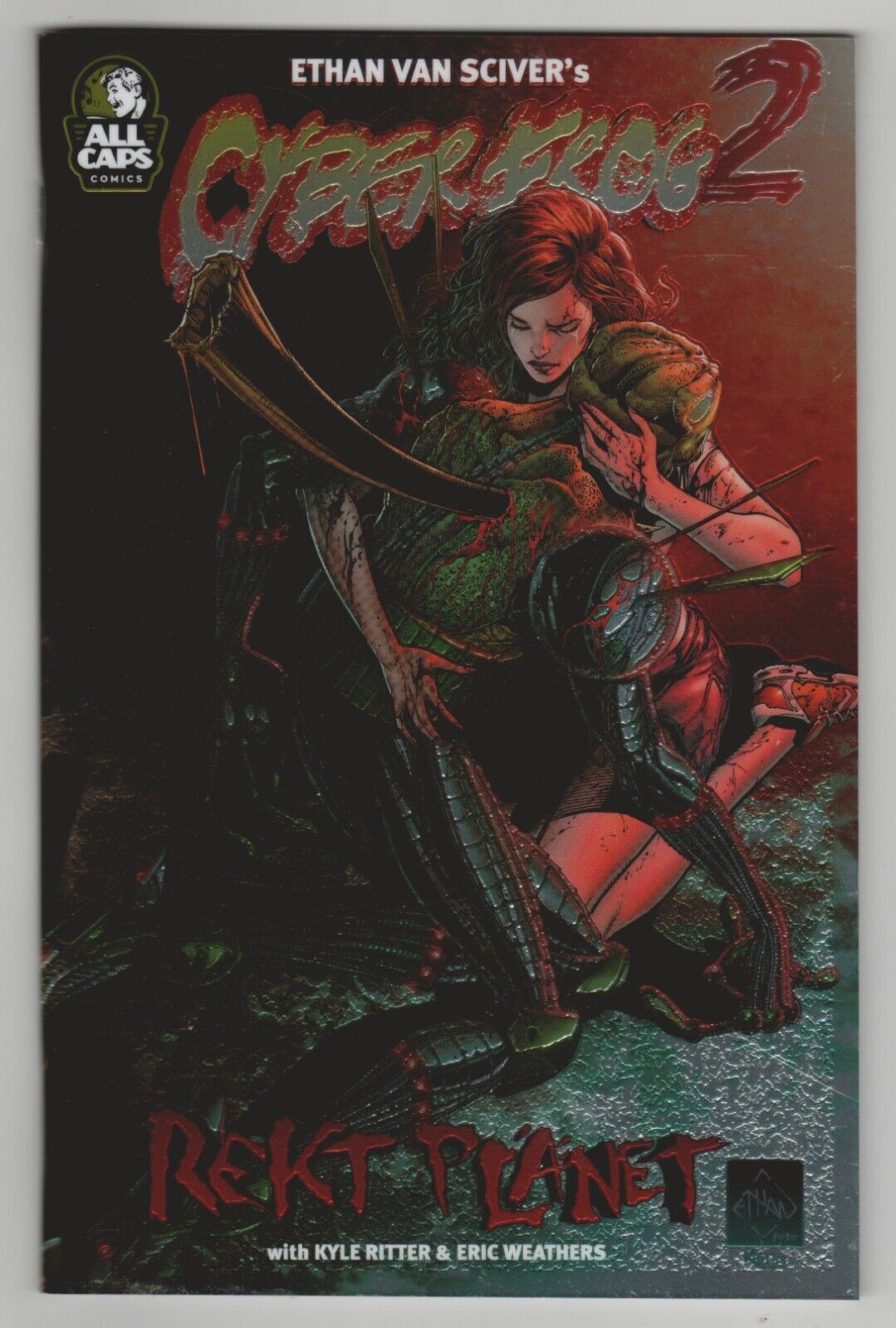 CYBERFROG REKT PLANET CHROMIUM BOOK "Ides of March Variant"
