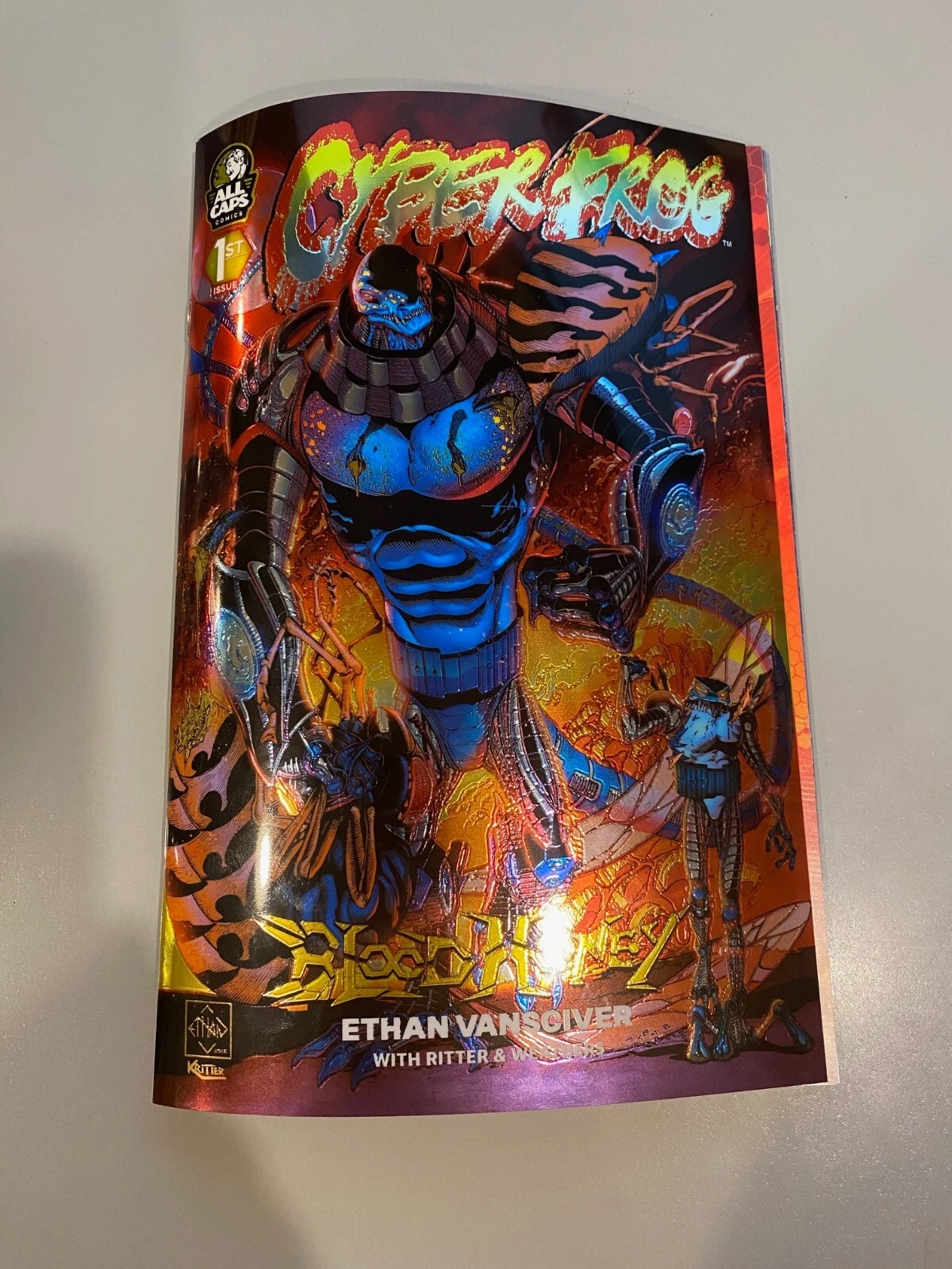CYBERFROG BLOODHONEY BOOK "Chromium Variant"