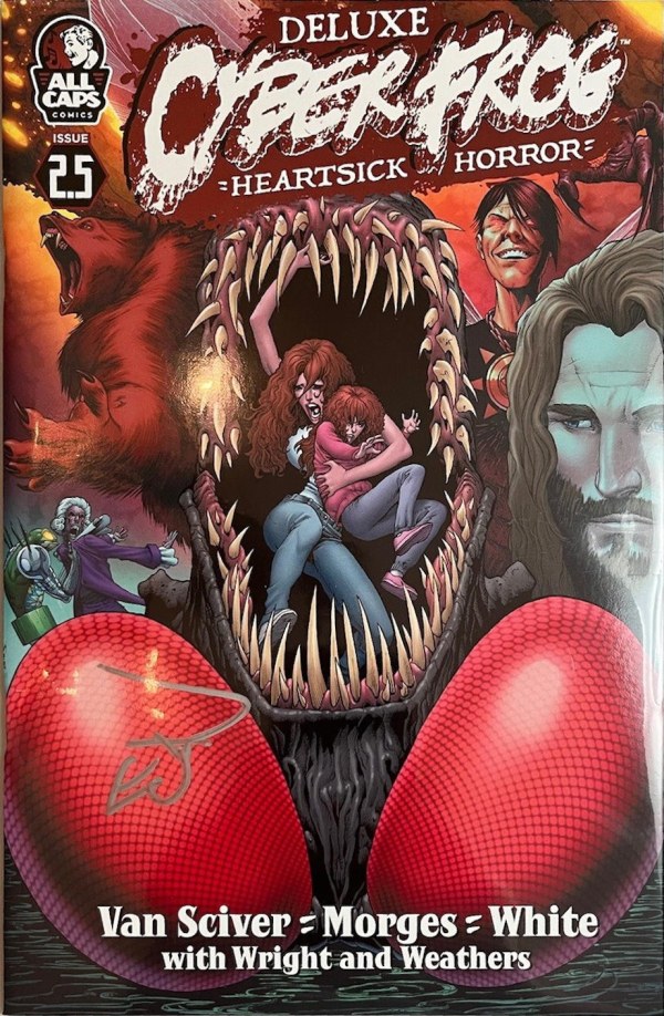CYBERFROG HEARTSICK HORROR DELUXE BOOK "Variant A"