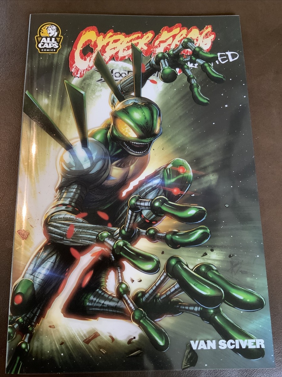 CYBERFROG BLOODHONEY DRAINED BOOK "Secret Frog Variant"