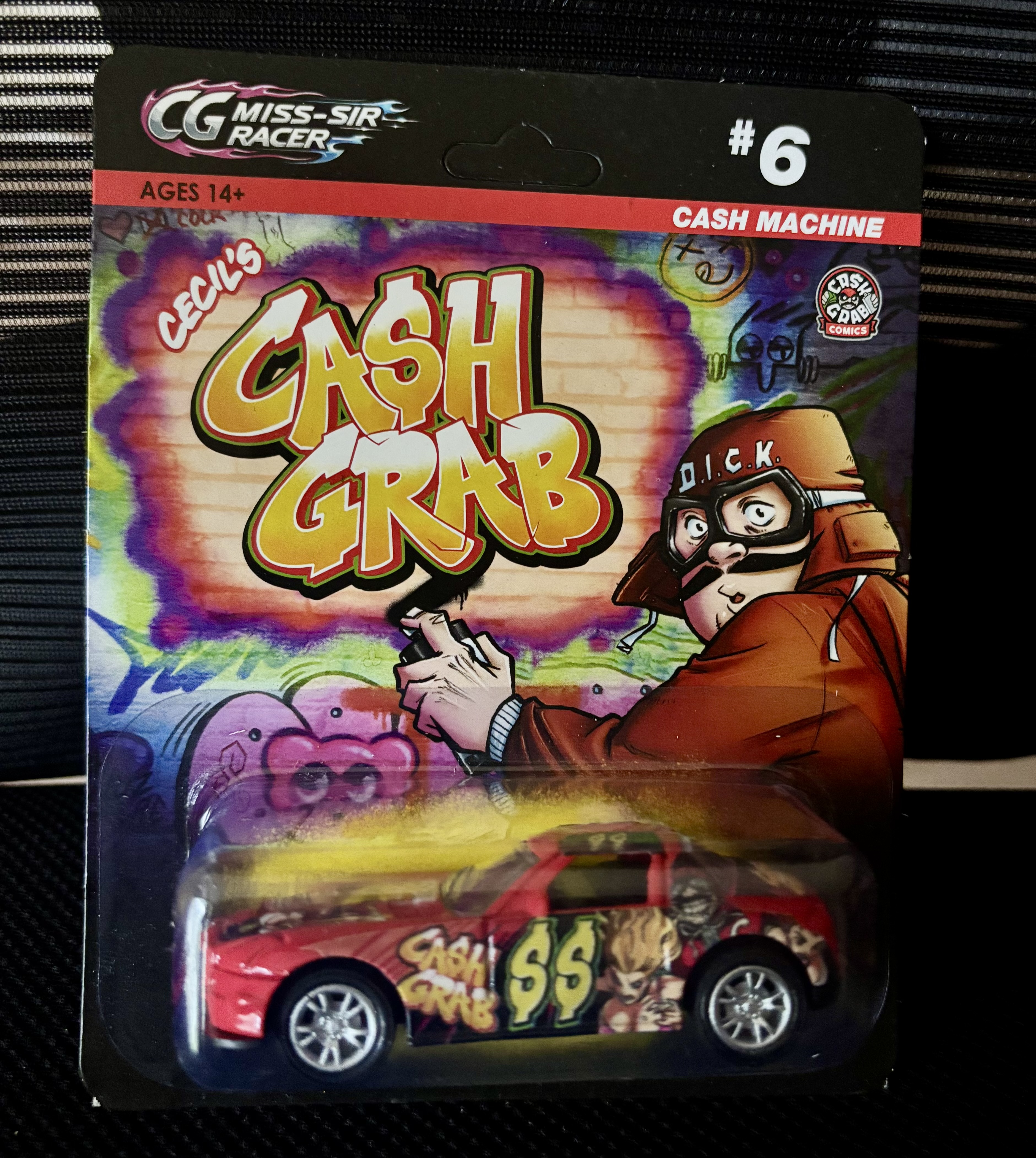 COMICSGATE MASTER RACER #6 CAR "Cash Grab Cash Machine"