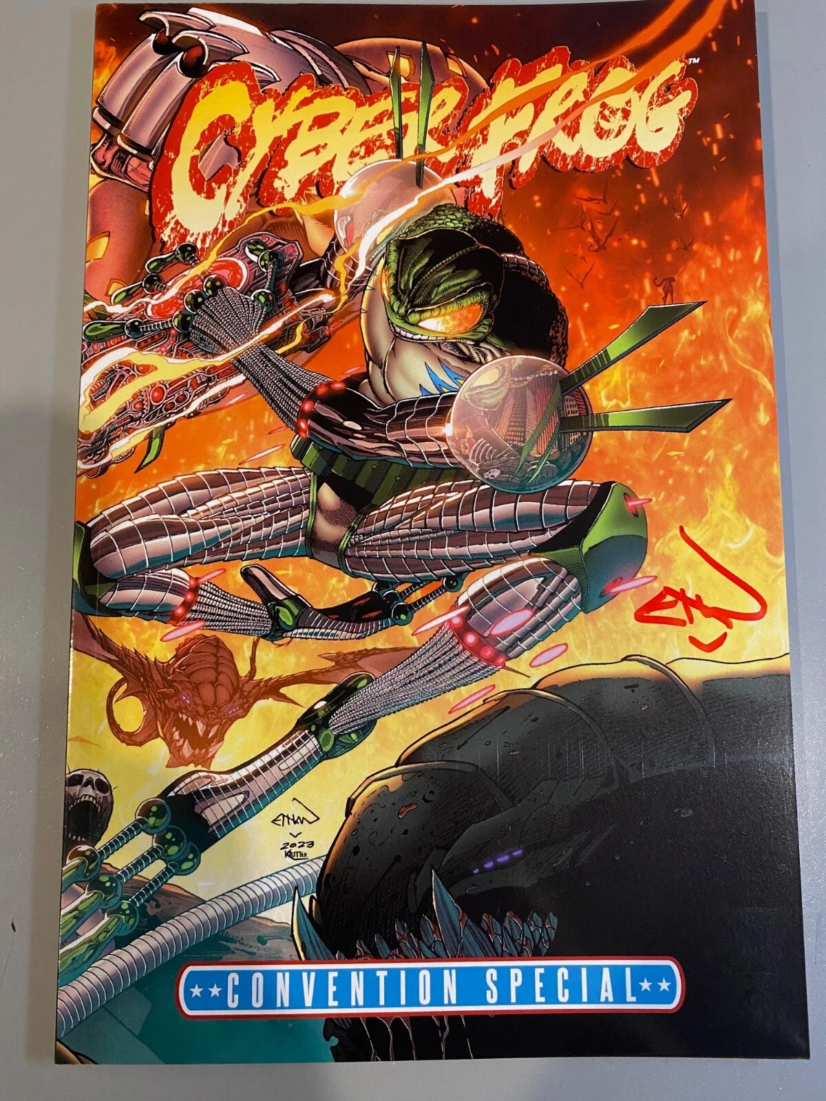 CYBERFROG BLOODHONEY BOOK "Convention Special Variant"
