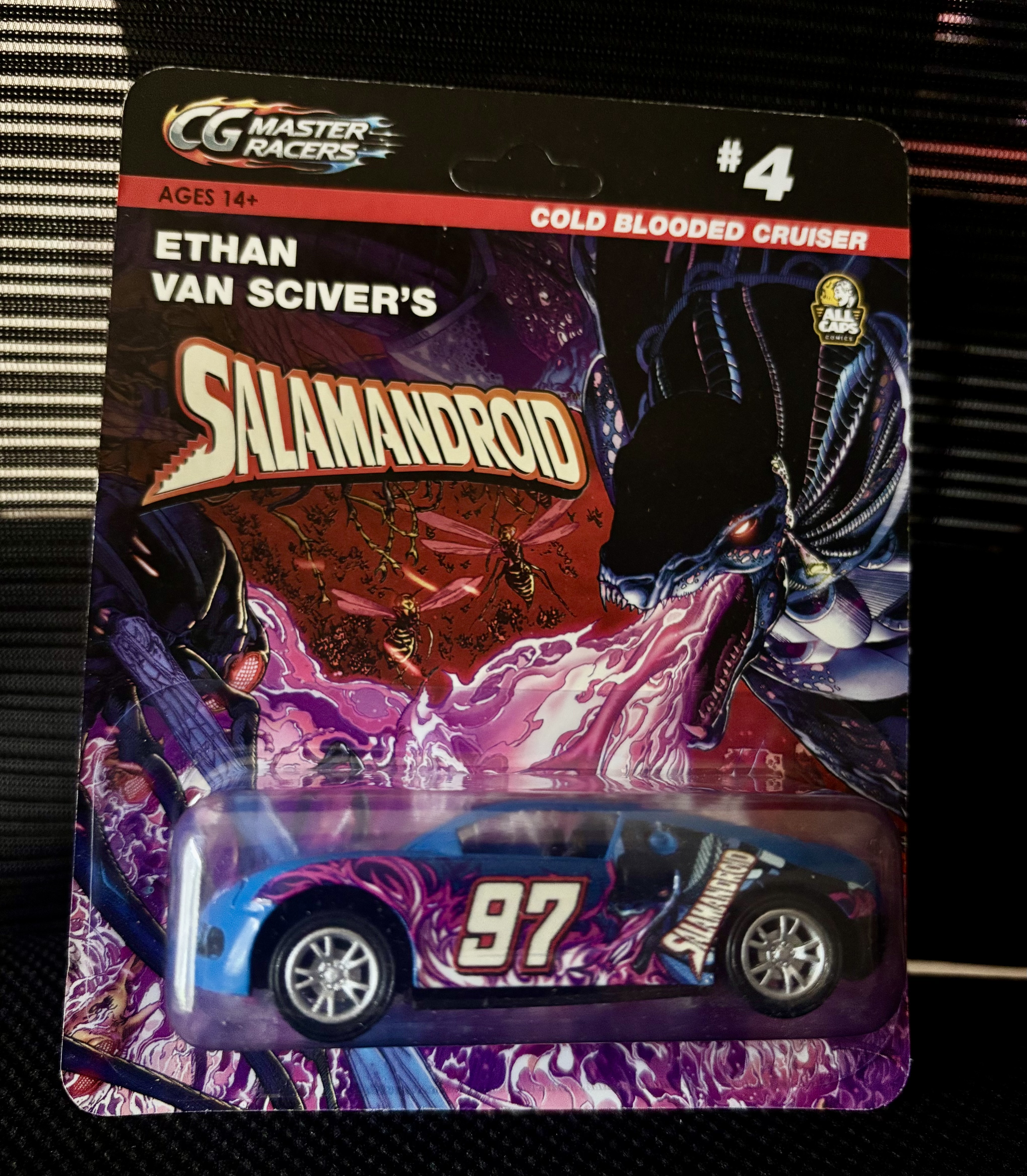 COMICSGATE MASTER RACER #4 CAR "Salamandroid Cold Blooded Cruiser"