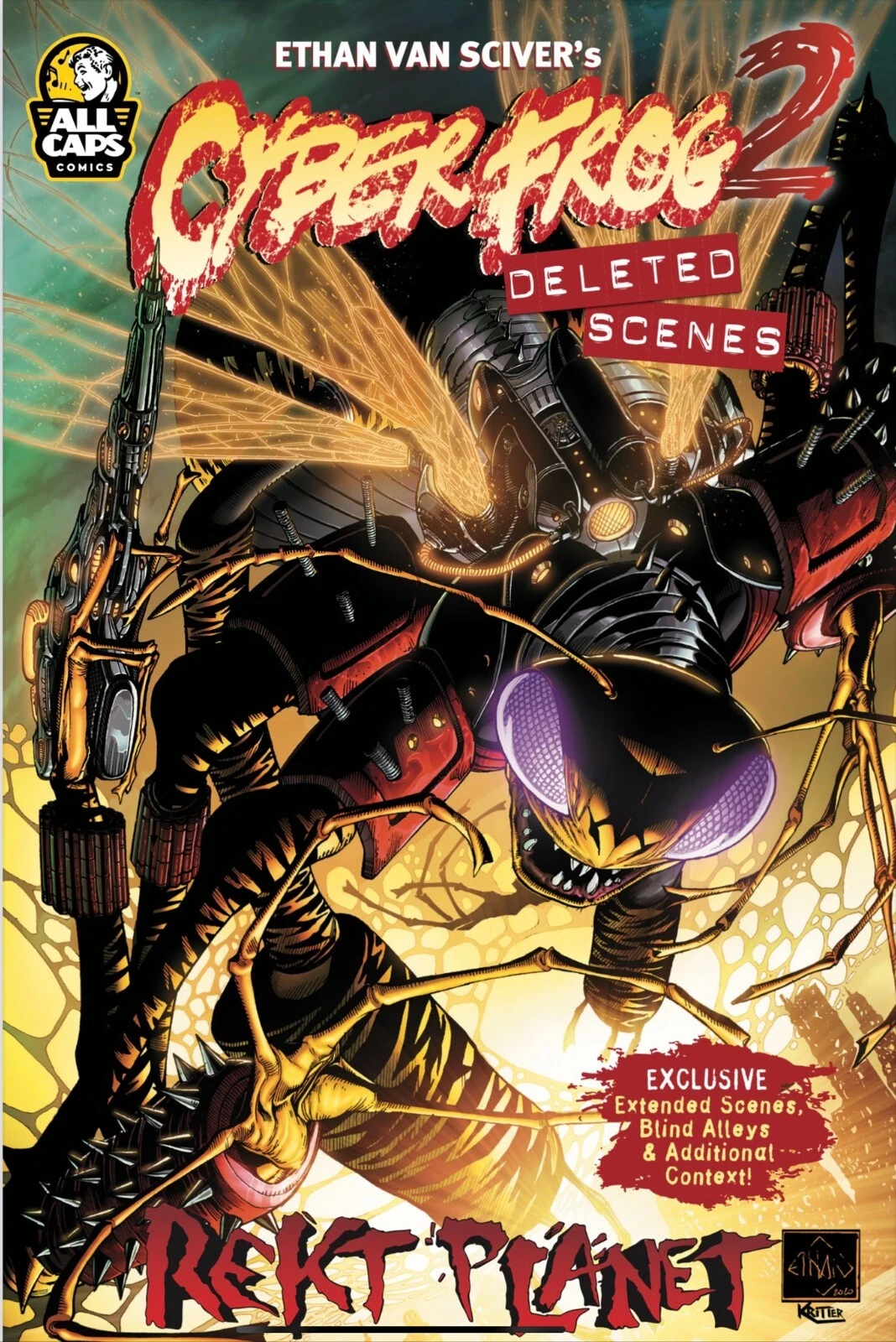 CYBERFROG REKT PLANET BOOK "Deleted Scenes"