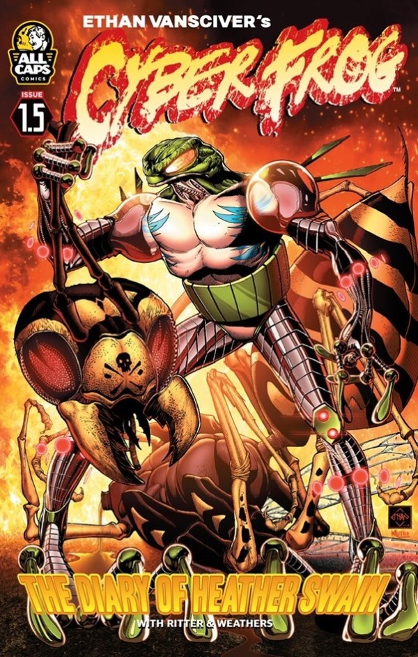 CYBERFROG THE DIARY OF HEATHER SWAIN BOOK "Variant A"