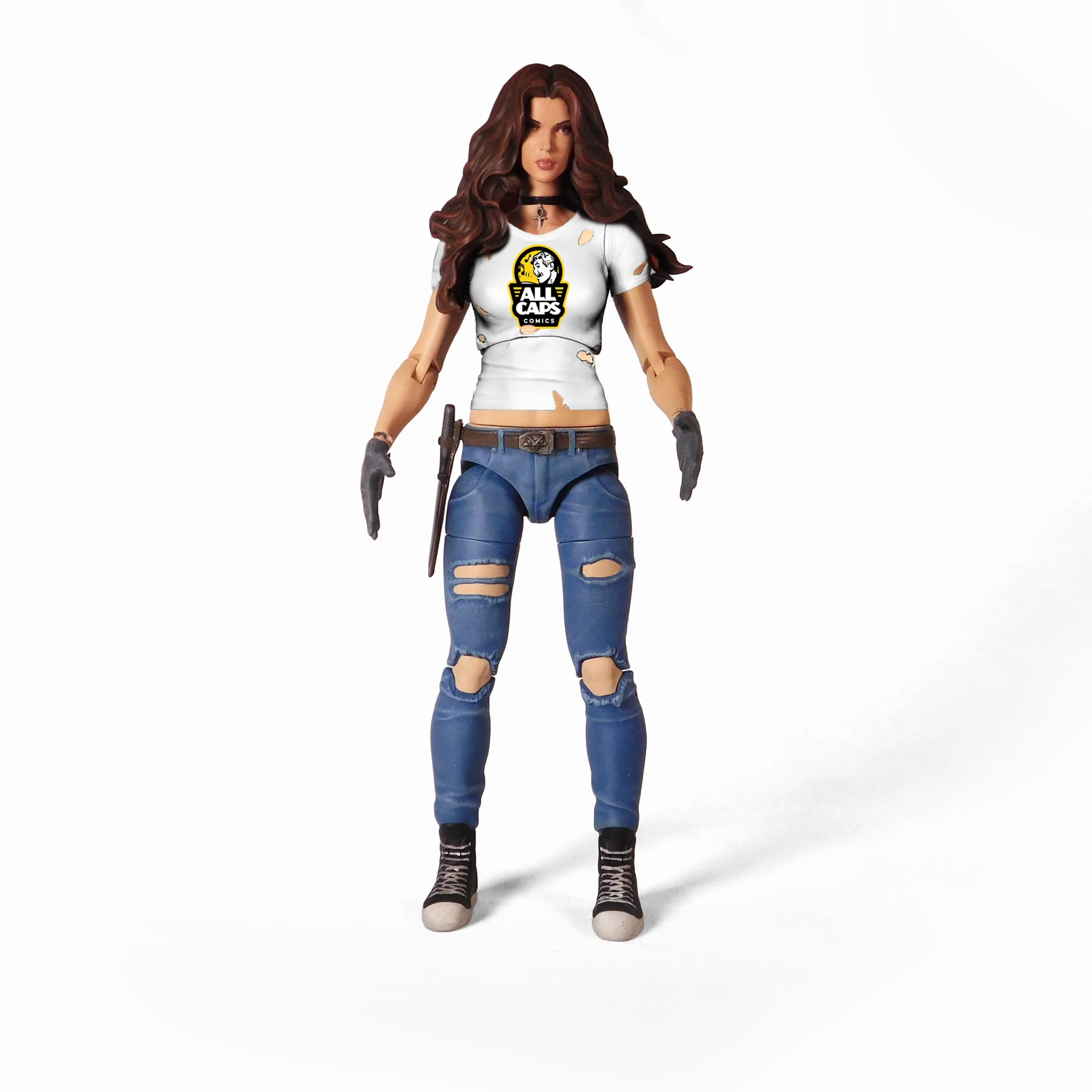 HEATHER SWAIN ACTION FIGURE "All Caps Variant"
