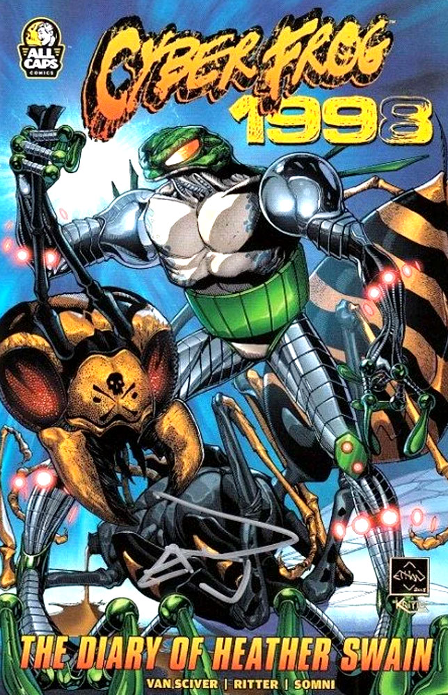 CYBERFROG THE DIARY OF HEATHER SWAIN MINI BOOK