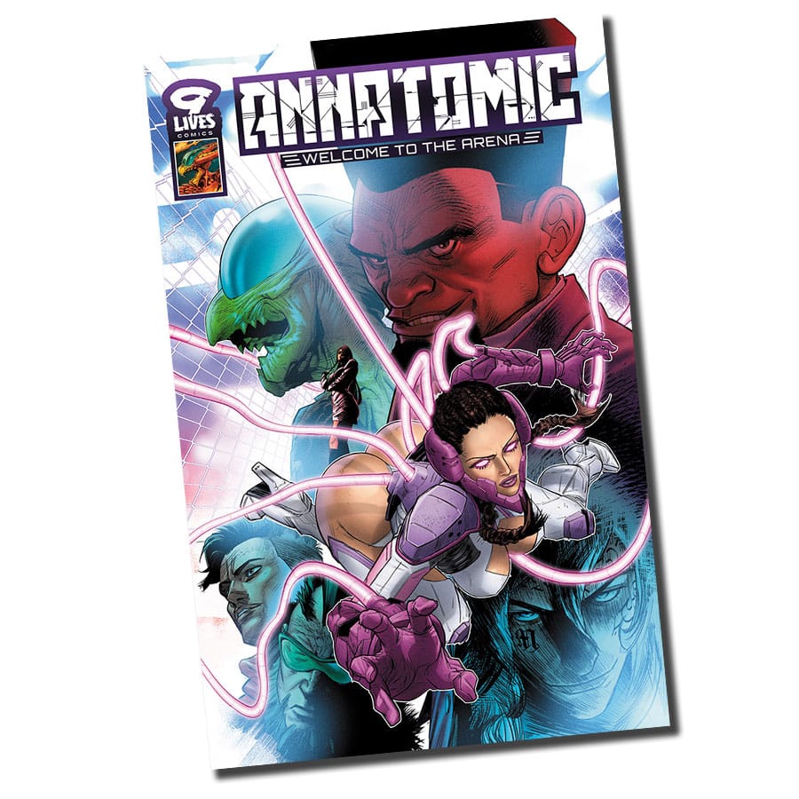 Annatomic Vol 1: Welcome to the Arena Anthony Gonzales-Clark Cover