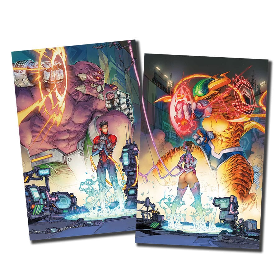 Inglorious Rex Vol 1 & 2 - Kenneth Rocafort Covers 2-Pack