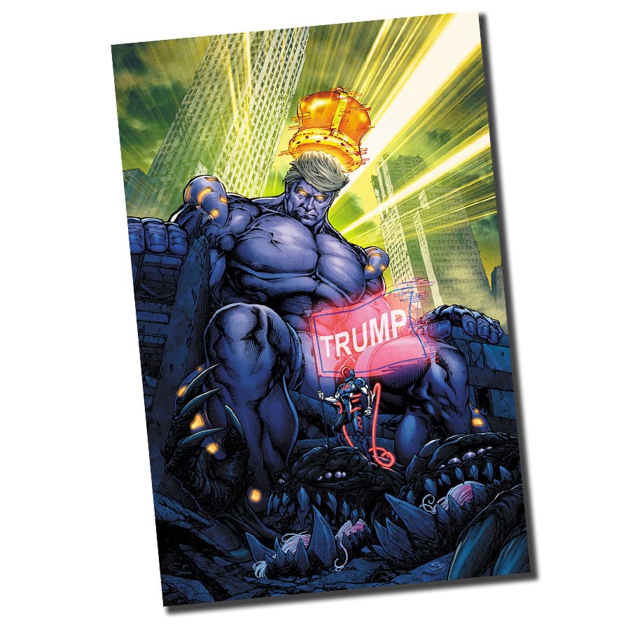 Inglorious Rex Vol 1 - Trump Blue Cover